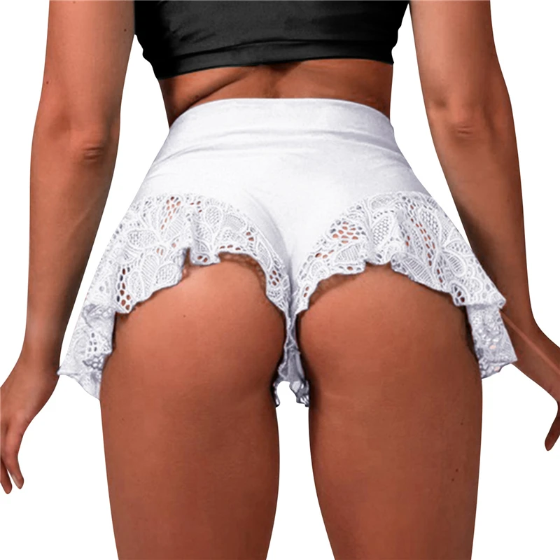 New Women's Sexy High Waist Shorts Mini Tight Bottom Lace Solid Color Ruffle Dance Shorts Shorts Summer Mature Clothes
New Women's Sexy High Waist Shorts Mini Tight Bottom Lace Solid Color Ruffle Dance Shorts Shorts Summer Mature Clothes