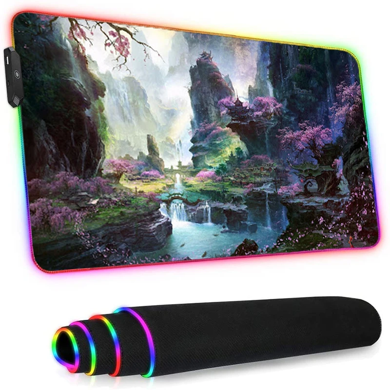 Коврик для мыши с рисунком аниме Rgb, милый ударопрочный коврик Genshin для ноутбука, ПК, Геймерской клавиатуры, Valorant, игровые аксессуары, подстав...
Коврик для мыши с рисунком аниме Rgb, милый ударопрочный коврик Genshin для ноутбука, ПК, Геймерской клавиатуры, Valorant, игровые аксессуары, подстав...