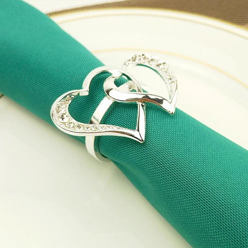 Heart-Shaped Wedding Napkin Buckle Metal Napkin Ring Decor for Valentine's Day Party Dinner Table Decoration
Heart-Shaped Wedding Napkin Buckle Metal Napkin Ring Decor for Valentine's Day Party Dinner Table Decoration