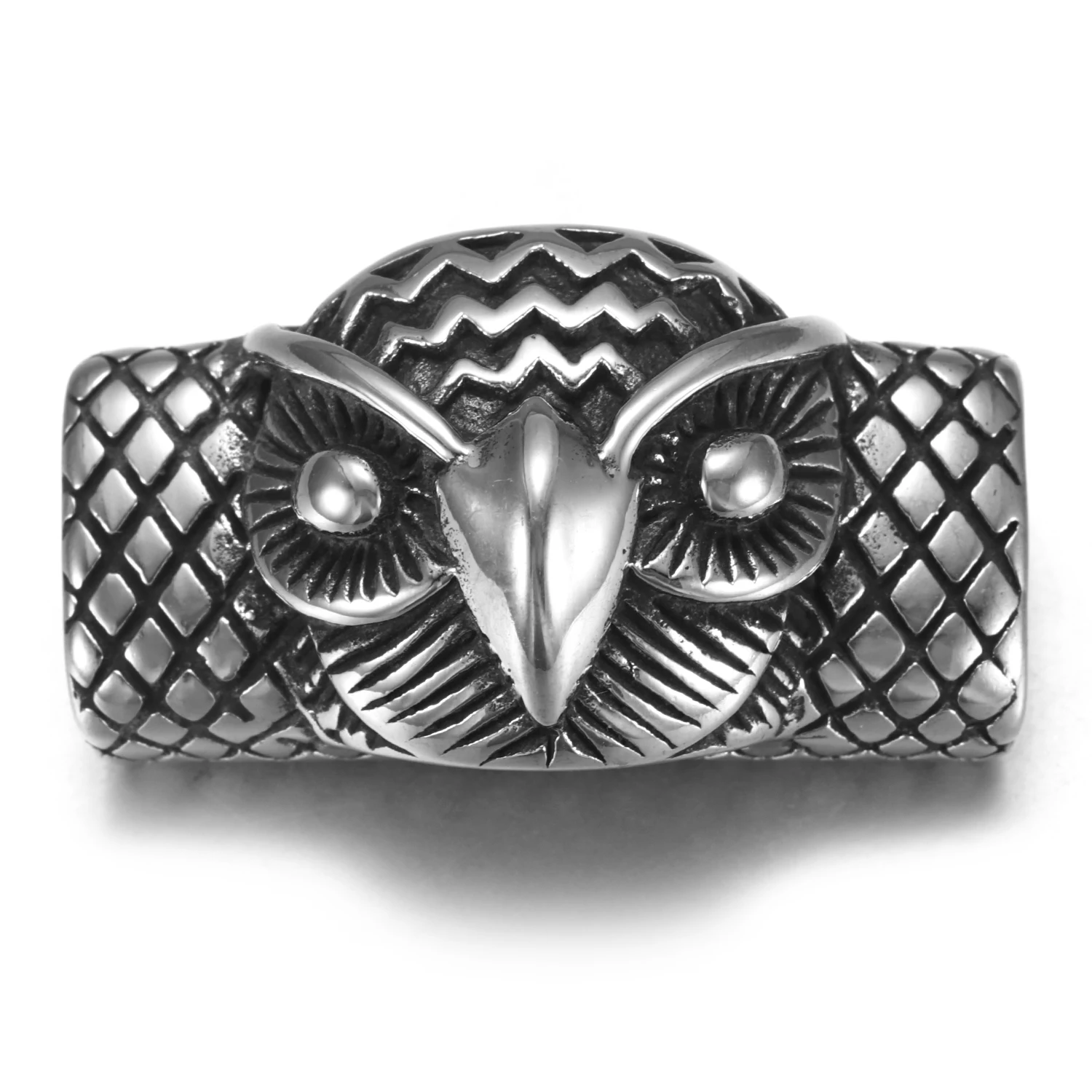 Stainless Steel Slider Beads Owl Polished 12x6mm Hole Bead Slide Charms Accessories for DIY Bracelet Jewelry Making 
Stainless Steel Slider Beads Owl Polished 12x6mm Hole Bead Slide Charms Accessories for DIY Bracelet Jewelry Making