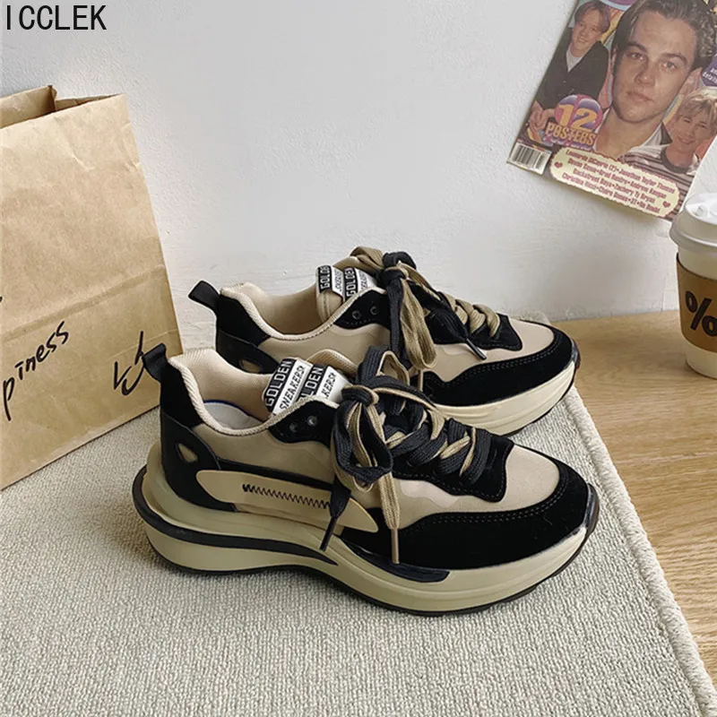 2022 Chunky Sneakers Women Luxury Designers Winter Women's Shoes Fashion Lace Up Vulcanized Non Slip Ladies Running Sprot Flats
2022 Chunky Sneakers Women Luxury Designers Winter Women's Shoes Fashion Lace Up Vulcanized Non Slip Ladies Running Sprot Flats