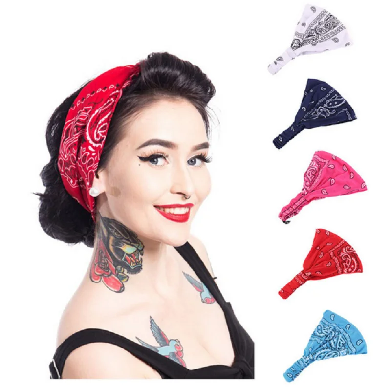 Paisley Bandana Hair Band Cotton Headband for Women Stretch Headwrap Ladies Salon Make Up Hair Wrap Headwear Hair Accessories 
Paisley Bandana Hair Band Cotton Headband for Women Stretch Headwrap Ladies Salon Make Up Hair Wrap Headwear Hair Accessories