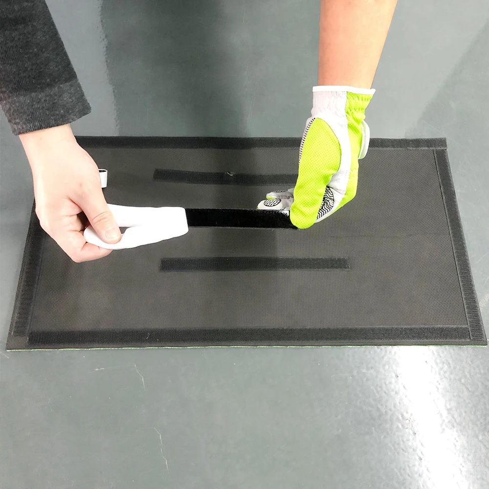 Golf Training Swing Detection Mat Batting Outdoor Indoor Golf Practice Golf Swing Training Pad with 3 Pcs Practice Ball
Golf Training Swing Detection Mat Batting Outdoor Indoor Golf Practice Golf Swing Training Pad with 3 Pcs Practice Ball