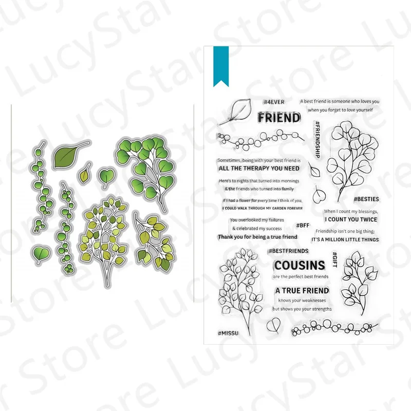Leaves Pattern Metal Cutting Dies and Clear Stamps Stencils Set For Decoration Diy Making Greeting Card Scrapbooking New Arrived
Leaves Pattern Metal Cutting Dies and Clear Stamps Stencils Set For Decoration Diy Making Greeting Card Scrapbooking New Arrived
