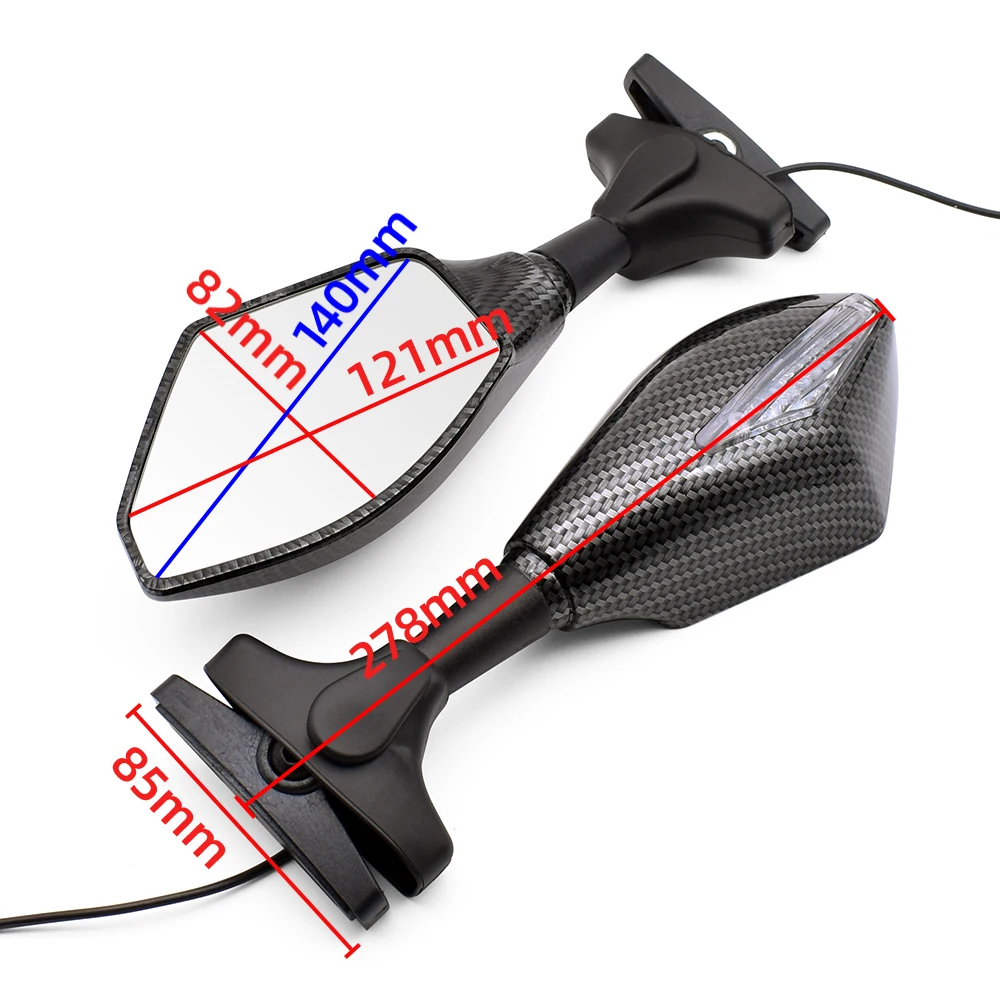Universal Motorcycle LED Turn Signals Rear View Side Mirrors For Honda CBR600RR 2003 2004 2005 2007 2008 2009 2010
Universal Motorcycle LED Turn Signals Rear View Side Mirrors For Honda CBR600RR 2003 2004 2005 2007 2008 2009 2010