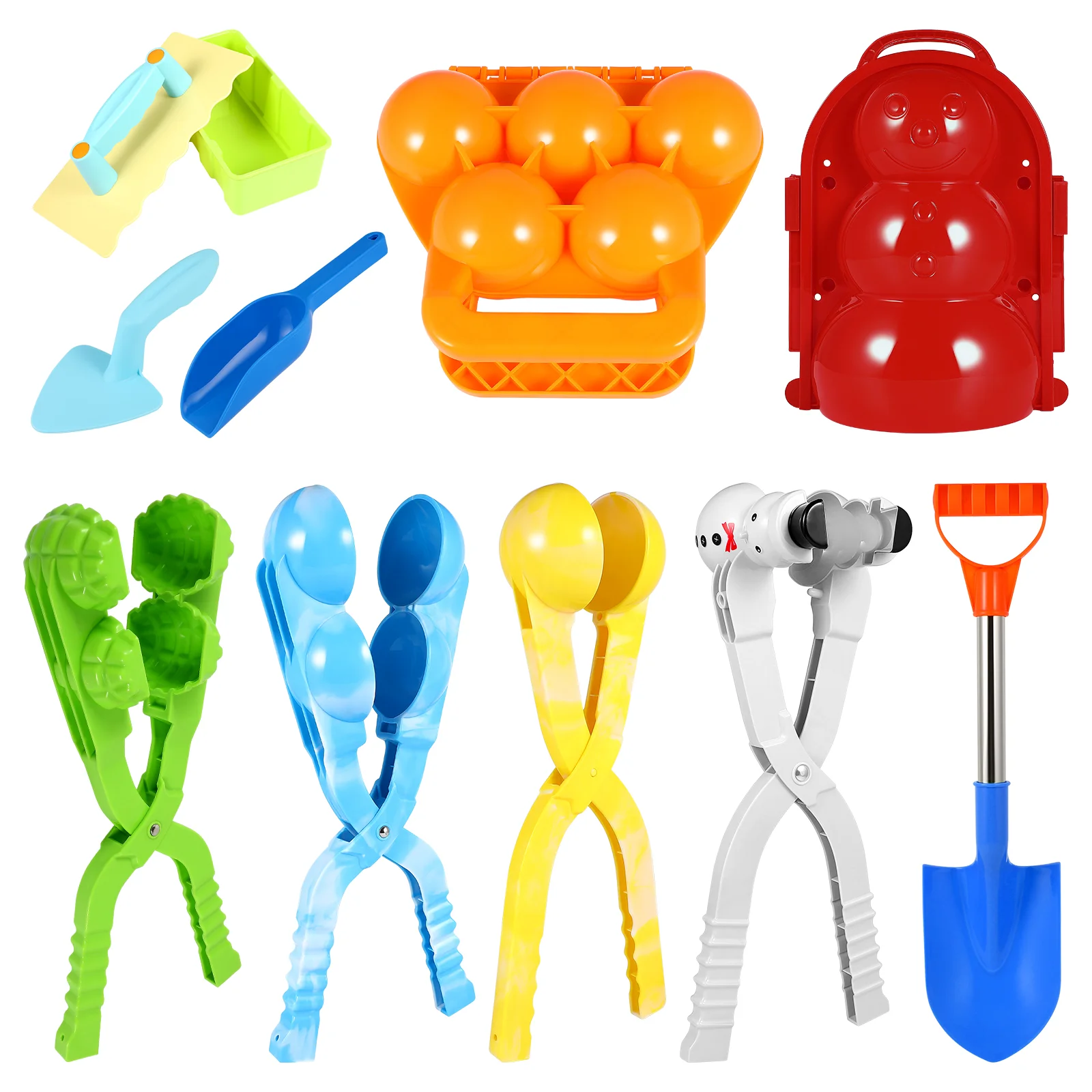 Toyvian 9pcs Snowball Makers Sand Mold Set Snowball Making Toys Tools for Adults Children Outdoor Winter Summer
Toyvian 9pcs Snowball Makers Sand Mold Set Snowball Making Toys Tools for Adults Children Outdoor Winter Summer