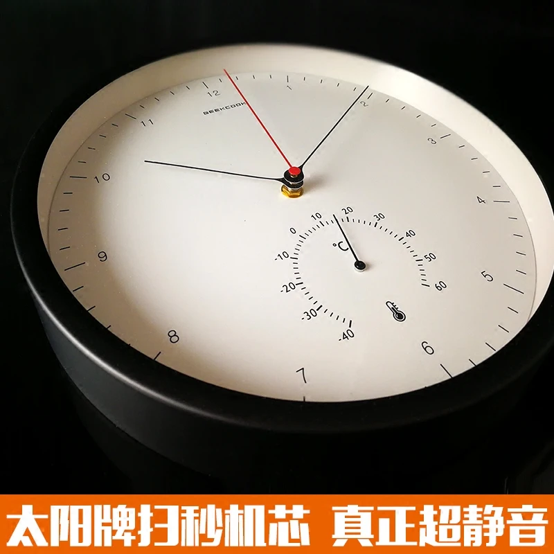 Nordic Simple Large Wall Clock Modern Design Living Room Thermometer Multi-Function Office Pocket Watch Creative Quartz Clocks
Nordic Simple Large Wall Clock Modern Design Living Room Thermometer Multi-Function Office Pocket Watch Creative Quartz Clocks