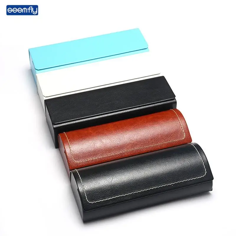 Seemfly Leather Glasses Case Exquisite Retro Glasses Box Round/Square Fashion Glasses Bag Protective Case Cover Portable Gift
Seemfly Leather Glasses Case Exquisite Retro Glasses Box Round/Square Fashion Glasses Bag Protective Case Cover Portable Gift