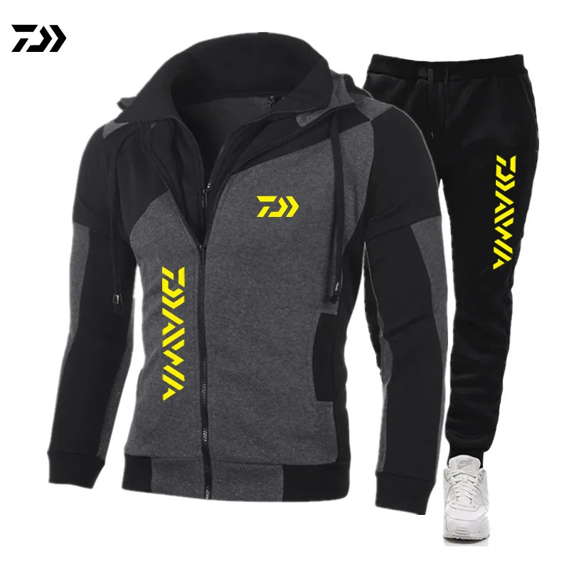 Daiwa Fishing Clothes Autumn Winter Fishing Suits Outdoor Keep Warm Sportswear Tracksuits 2 Piece Sets Men's Fishing Clothing
Daiwa Fishing Clothes Autumn Winter Fishing Suits Outdoor Keep Warm Sportswear Tracksuits 2 Piece Sets Men's Fishing Clothing