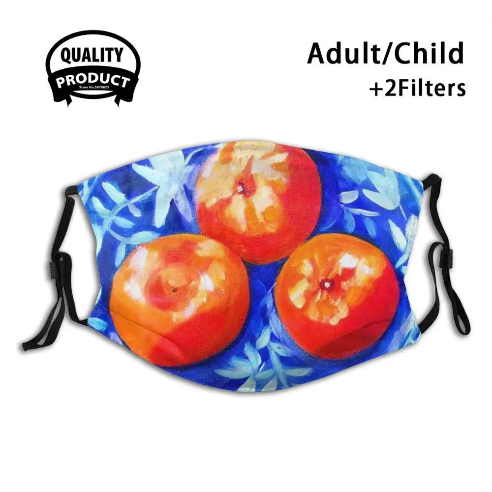 Mandarins Reusable Mouth Mask Filter Cool Kawaii Funny Custom Design Masks Blue White Food Fruit Mandarins Orange Still Life
Mandarins Reusable Mouth Mask Filter Cool Kawaii Funny Custom Design Masks Blue White Food Fruit Mandarins Orange Still Life