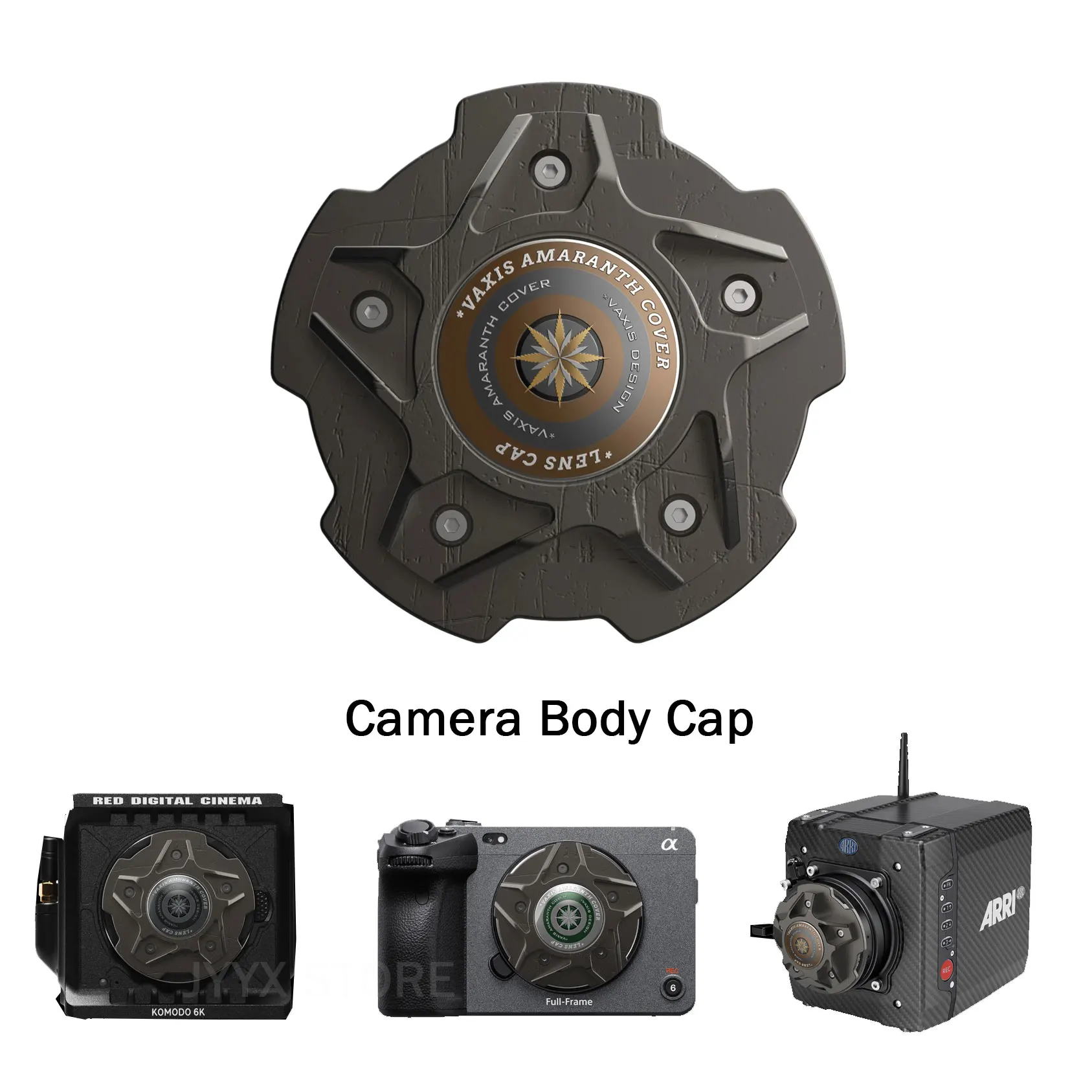VAXIS AMARNTH Camera Body cap for Canon Sony RF EF PL E mount RED KOMODO GEMINI ARRI CineAlta FX6 Protection Lens cap Cover
VAXIS AMARNTH Camera Body cap for Canon Sony RF EF PL E mount RED KOMODO GEMINI ARRI CineAlta FX6 Protection Lens cap Cover
