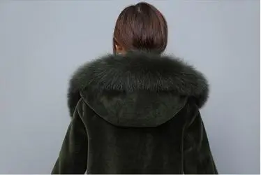 Vetement женская зимняя Новинка 2020 пальто из искусственного меха искусственной