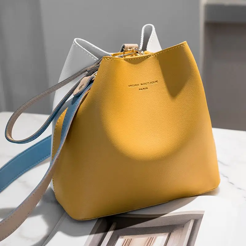 2022 Fashion Women Bag Summer Bucket Bag Women PU Leather Shoulder Bags Brand Designer Ladies Crossbody Messenger Bags S2277
2022 Fashion Women Bag Summer Bucket Bag Women PU Leather Shoulder Bags Brand Designer Ladies Crossbody Messenger Bags S2277