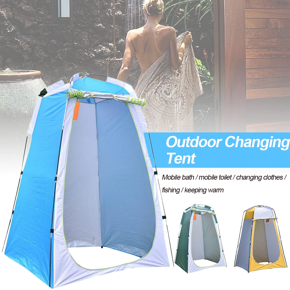 Portable Outdoor Camping Shower Tent Camp Toilet Rain Sun Shelter Dressing Tent Foldable Sturdy Outdoor Beach Camping Equipment
Portable Outdoor Camping Shower Tent Camp Toilet Rain Sun Shelter Dressing Tent Foldable Sturdy Outdoor Beach Camping Equipment