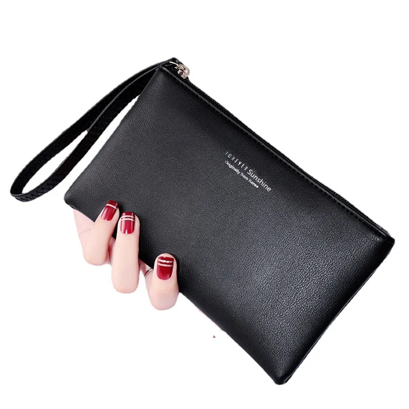 Fashion lady clutch bag PU leather envelope bag clutch bag female wallet mobile phone pocket clutch bag zipper wrist coin purse
Fashion lady clutch bag PU leather envelope bag clutch bag female wallet mobile phone pocket clutch bag zipper wrist coin purse