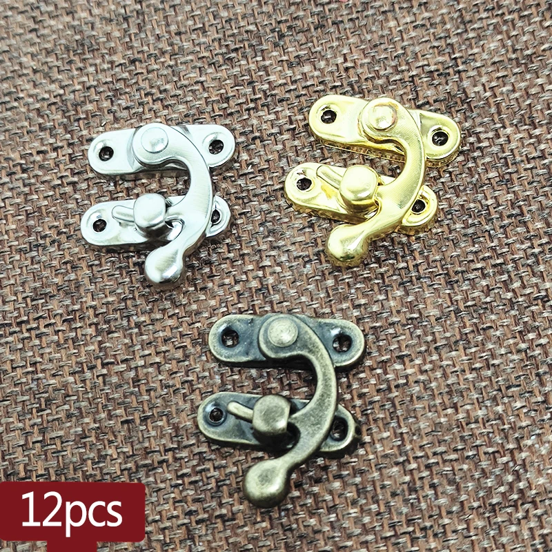 12pcs Antique Bronze Iron Padlock Hasp Hook Lock For Mini Jewelry Wooden Box With Screws Furniture Hardware
12pcs Antique Bronze Iron Padlock Hasp Hook Lock For Mini Jewelry Wooden Box With Screws Furniture Hardware