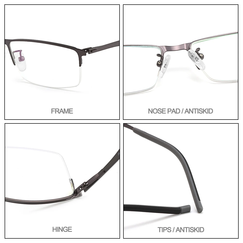 Men Business Semi Frameless Titanium Alloy Glasses Frame For Prescription Spectacles Optical Eyewear IP Electroplating S6610
Men Business Semi Frameless Titanium Alloy Glasses Frame For Prescription Spectacles Optical Eyewear IP Electroplating S6610