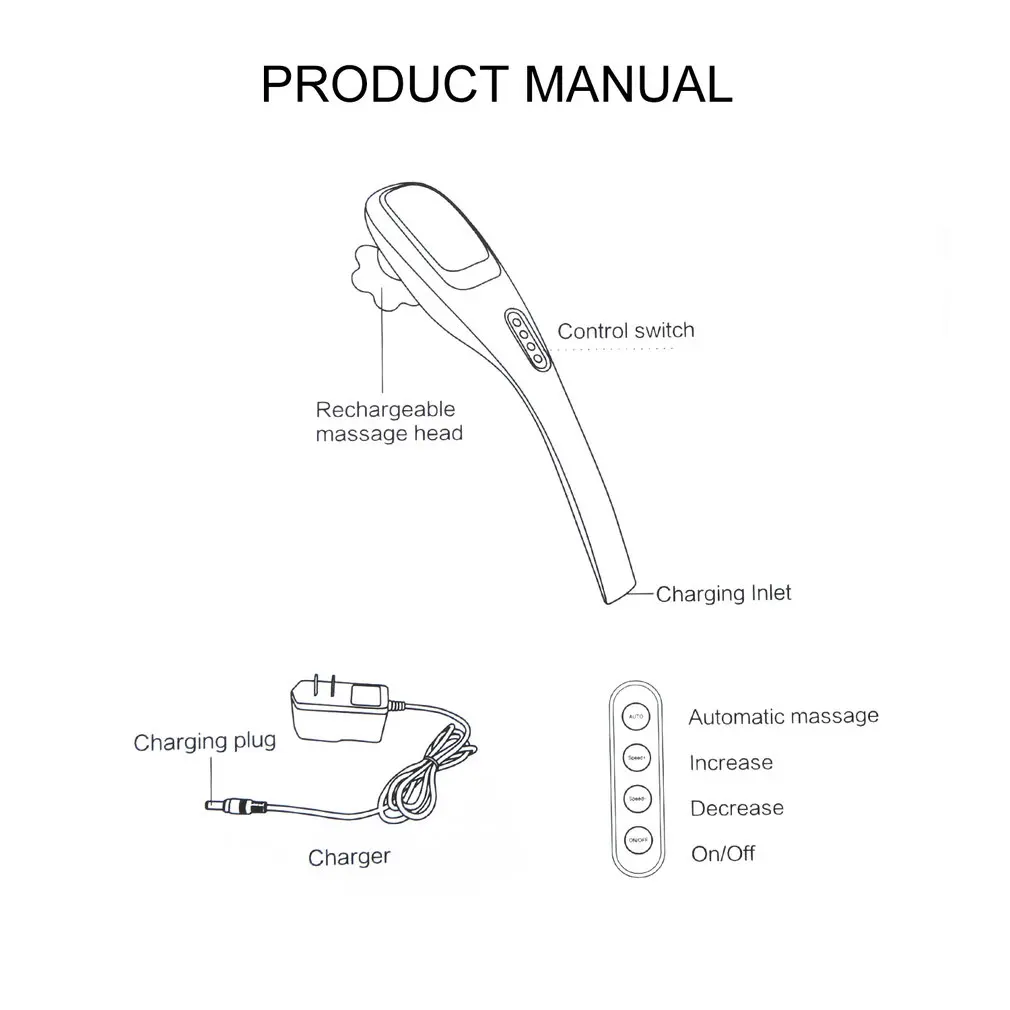 Universal Abs Rechargeable Massage Stick Portable Size Overload Protective Body Relaxing Massger Computer Version
Universal Abs Rechargeable Massage Stick Portable Size Overload Protective Body Relaxing Massger Computer Version