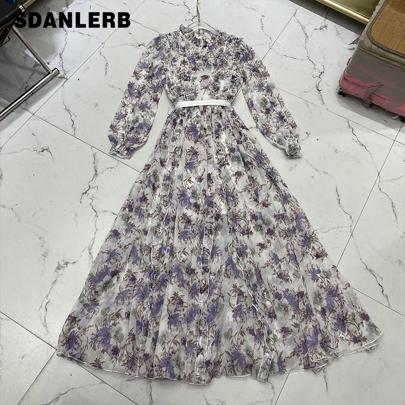 2021 Spring Summer New French Style Maxi Dress Elegant Retro Elegant Printed Slim Waist Long Sleeve Dress with Strap Base
2021 Spring Summer New French Style Maxi Dress Elegant Retro Elegant Printed Slim Waist Long Sleeve Dress with Strap Base