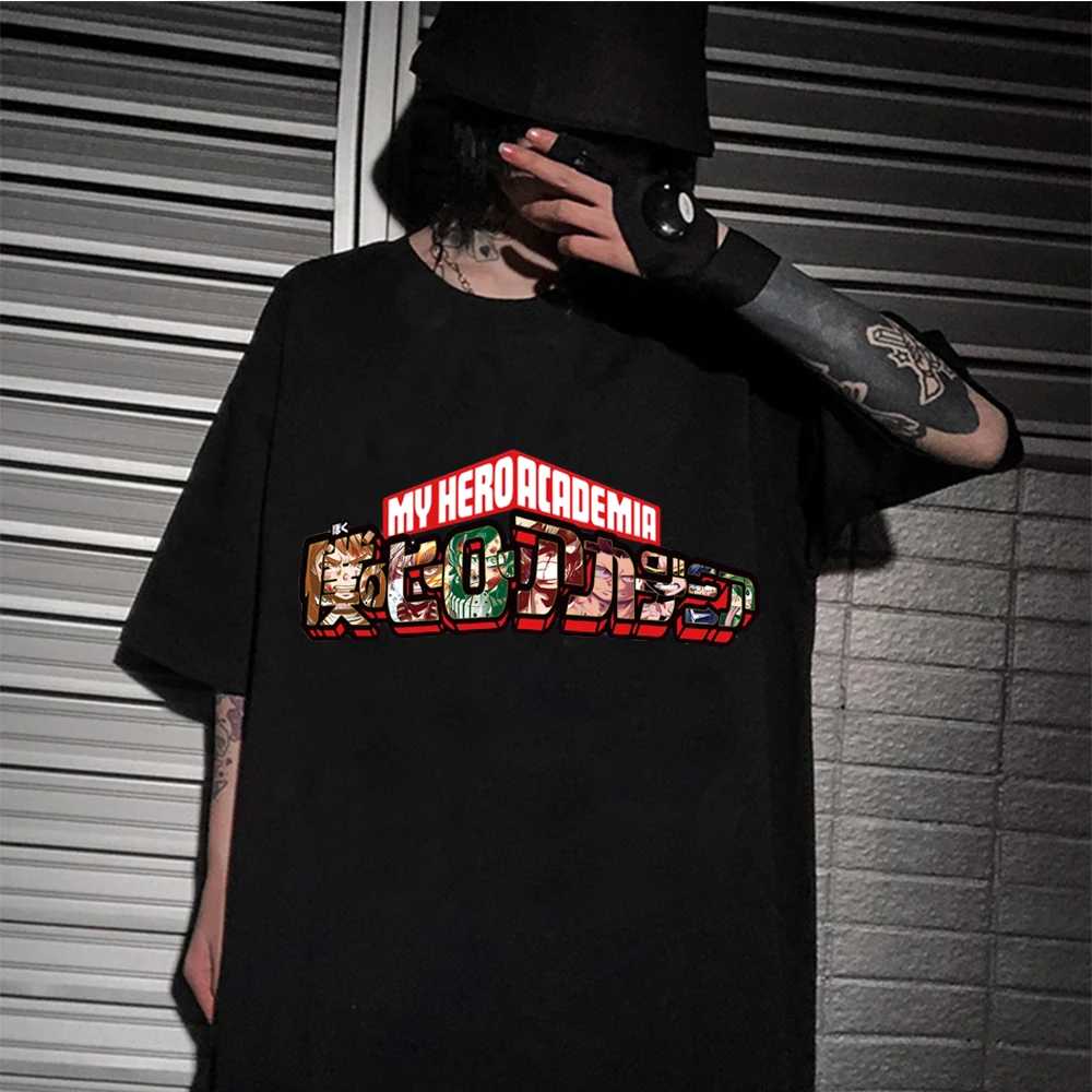 Футболки Моя геройская академия, одежда с коротким рукавом, смешная мультяшная футболка для мужчин/женщин
Футболки Моя геройская академия, одежда с коротким рукавом, смешная мультяшная футболка для мужчин/женщин