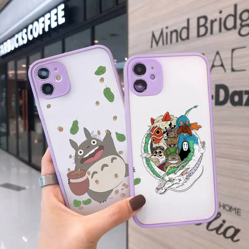 Studio Ghibli Spirited Away Totoro Phone Case matte transparent For iphone 7 8 11 12 plus mini x xs xr pro max cover
Studio Ghibli Spirited Away Totoro Phone Case matte transparent For iphone 7 8 11 12 plus mini x xs xr pro max cover