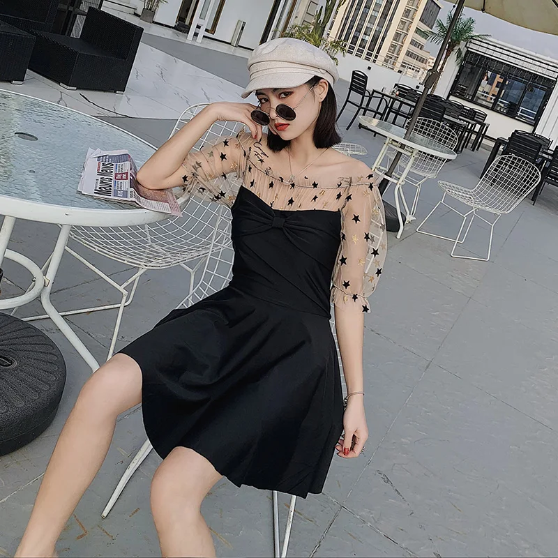 Купальник в Корейском стиле, сетчатый купальник в стиле пэчворк, Женский монокини с коротким рукавом, летний купальник с пуш-ап, купальник, н... 
Купальник в Корейском стиле, сетчатый купальник в стиле пэчворк, Женский монокини с коротким рукавом, летний купальник с пуш-ап, купальник, н...