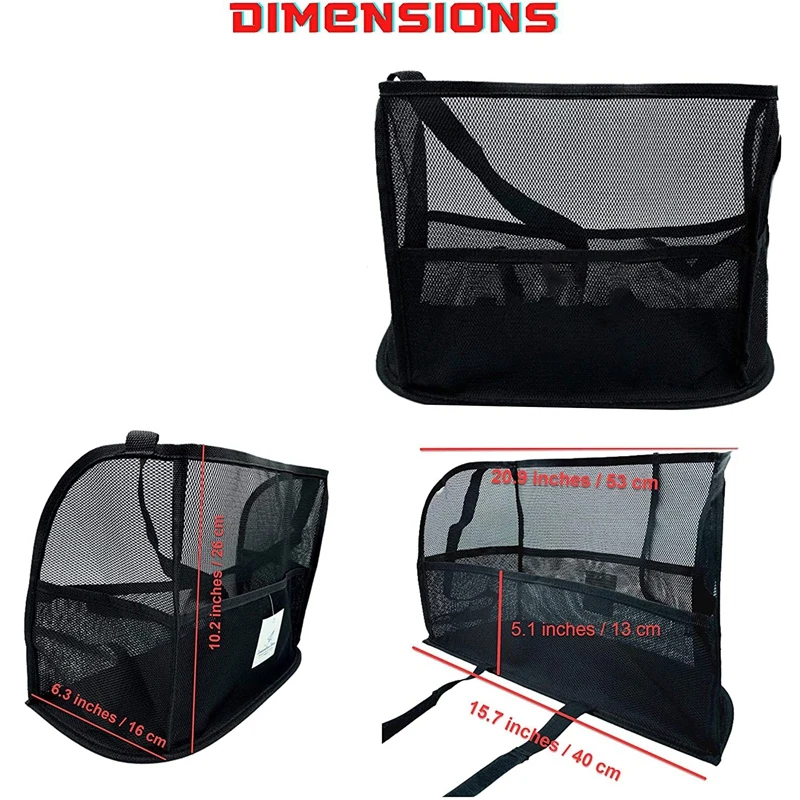 Extra Large Capacity Car Net Pocket Handbag Holder Between Seats - Large Capacity Car Net Organizer
Extra Large Capacity Car Net Pocket Handbag Holder Between Seats - Large Capacity Car Net Organizer