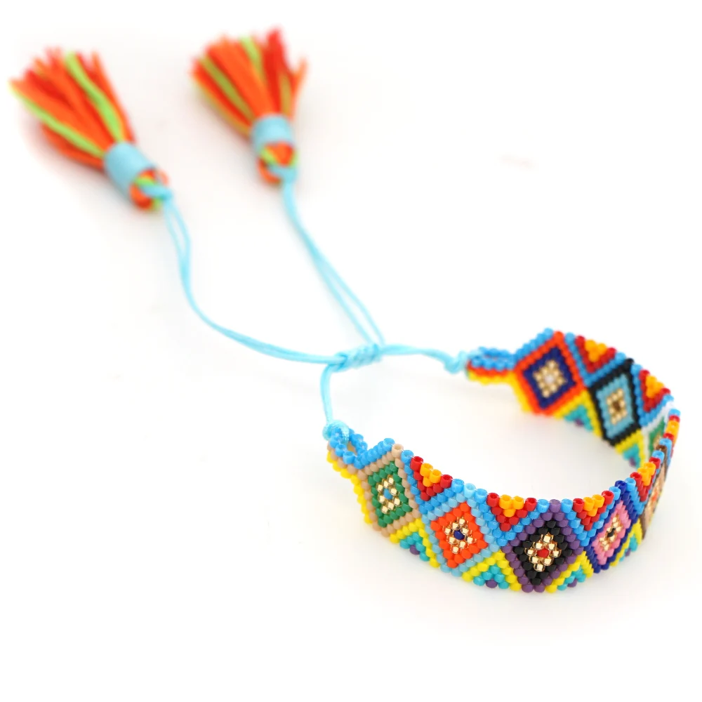 Go2boho Colorful Tassel Bracelets Bohemian Rainbow Bracelet For Ladies Fashion Jewelry Boho Handmade Friendship Jewellery Gift
Go2boho Colorful Tassel Bracelets Bohemian Rainbow Bracelet For Ladies Fashion Jewelry Boho Handmade Friendship Jewellery Gift