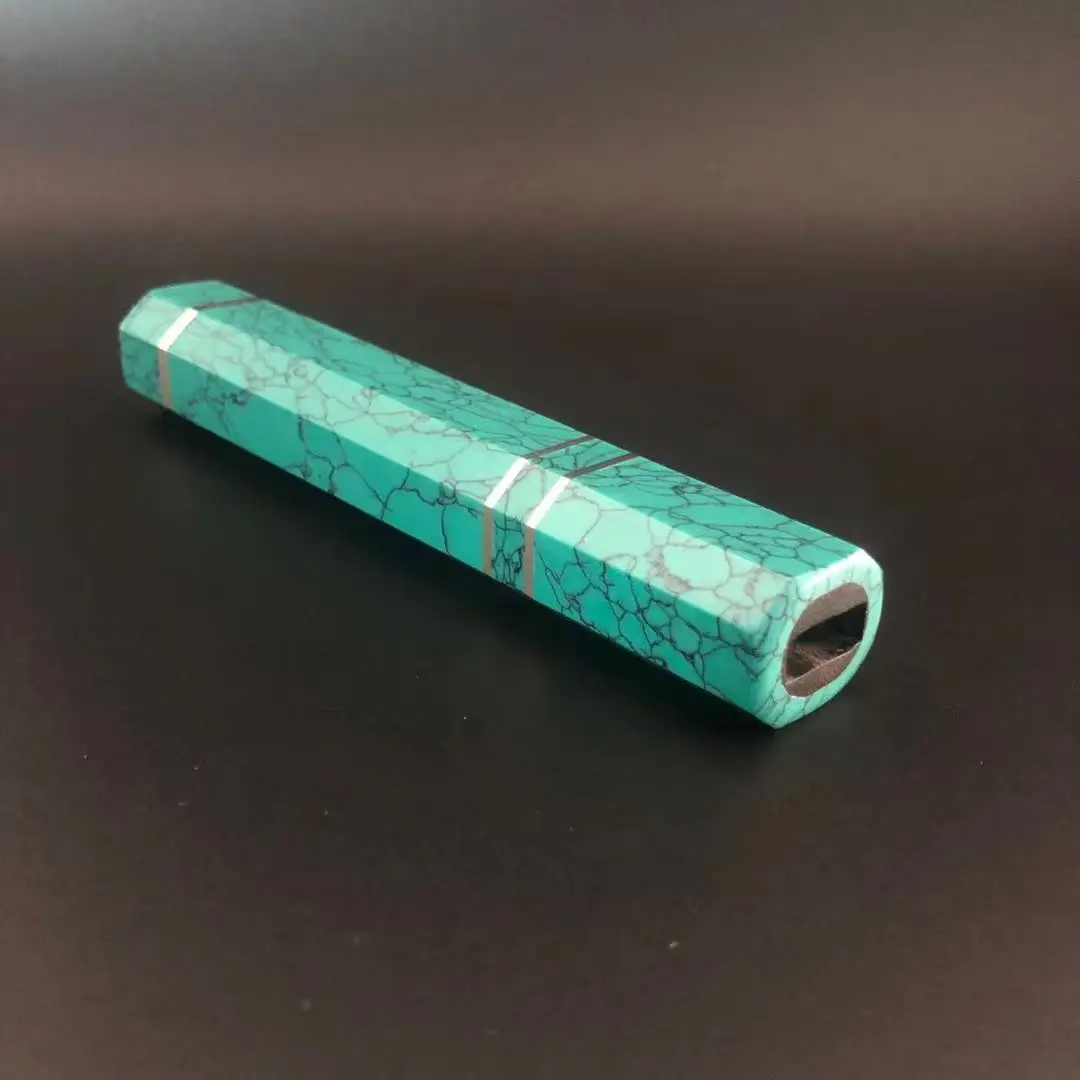 Japanese Octagonal Imitation Green Turquoise Handle With Triple Silver Rings DIY Chef Knife Kitchen Knives Yanagiba Gyuto Knife
Japanese Octagonal Imitation Green Turquoise Handle With Triple Silver Rings DIY Chef Knife Kitchen Knives Yanagiba Gyuto Knife