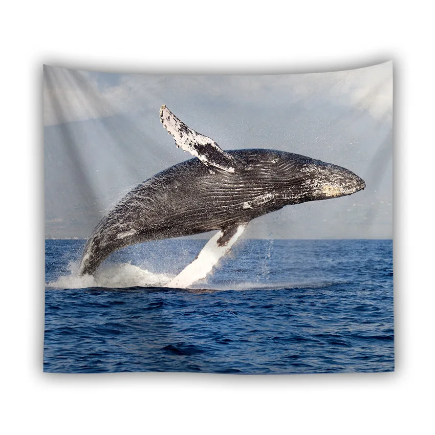Yaapeet 1pc Whale Printed Wall Hanging Polyester Animal Pattern Hanging Tapestry Elegant Sea View Wall Wall Decor for Bedroom
Yaapeet 1pc Whale Printed Wall Hanging Polyester Animal Pattern Hanging Tapestry Elegant Sea View Wall Wall Decor for Bedroom