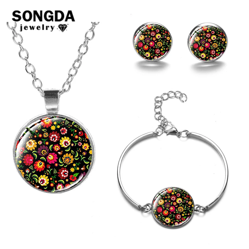 Polish Folk Wonderful Art Pattern Jewelry Sets Women Pendants Necklace Earrings Bracelet Fashion Jewelry Latest Design Wholesale
Polish Folk Wonderful Art Pattern Jewelry Sets Women Pendants Necklace Earrings Bracelet Fashion Jewelry Latest Design Wholesale