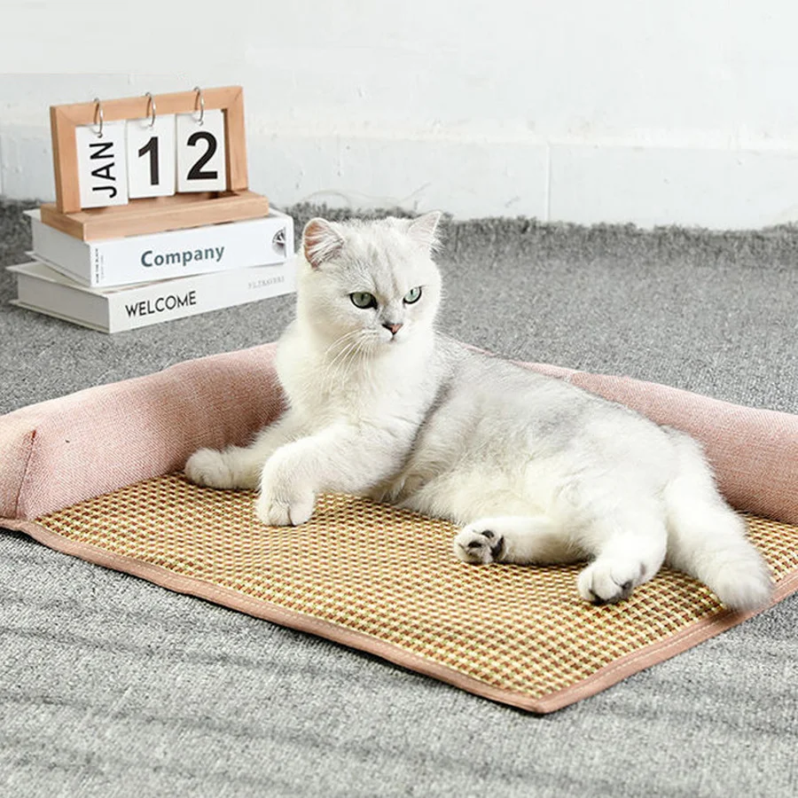 Dog Mat Supplies Dog Mattress Detachable and Washable Summer Cool Nest Cat Mat Bed Bed for Small and Medium Dog Pet Bed
Dog Mat Supplies Dog Mattress Detachable and Washable Summer Cool Nest Cat Mat Bed Bed for Small and Medium Dog Pet Bed