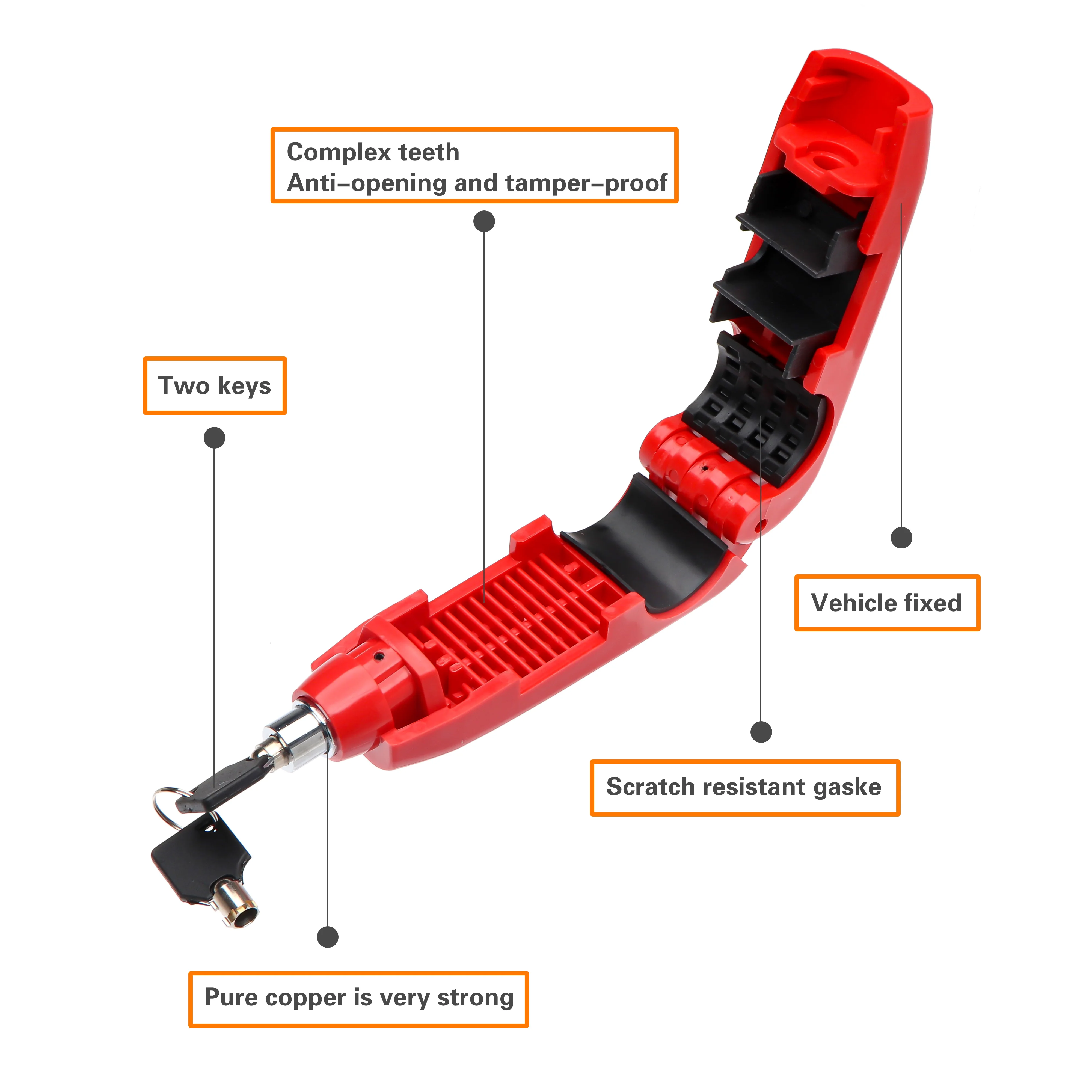 1 Pcs Universal Motorcycle Lock Scooter Handlebar Safety Lock Brake Throttle Grip Anti Theft Protection Security Locks, P-035 
1 Pcs Universal Motorcycle Lock Scooter Handlebar Safety Lock Brake Throttle Grip Anti Theft Protection Security Locks, P-035