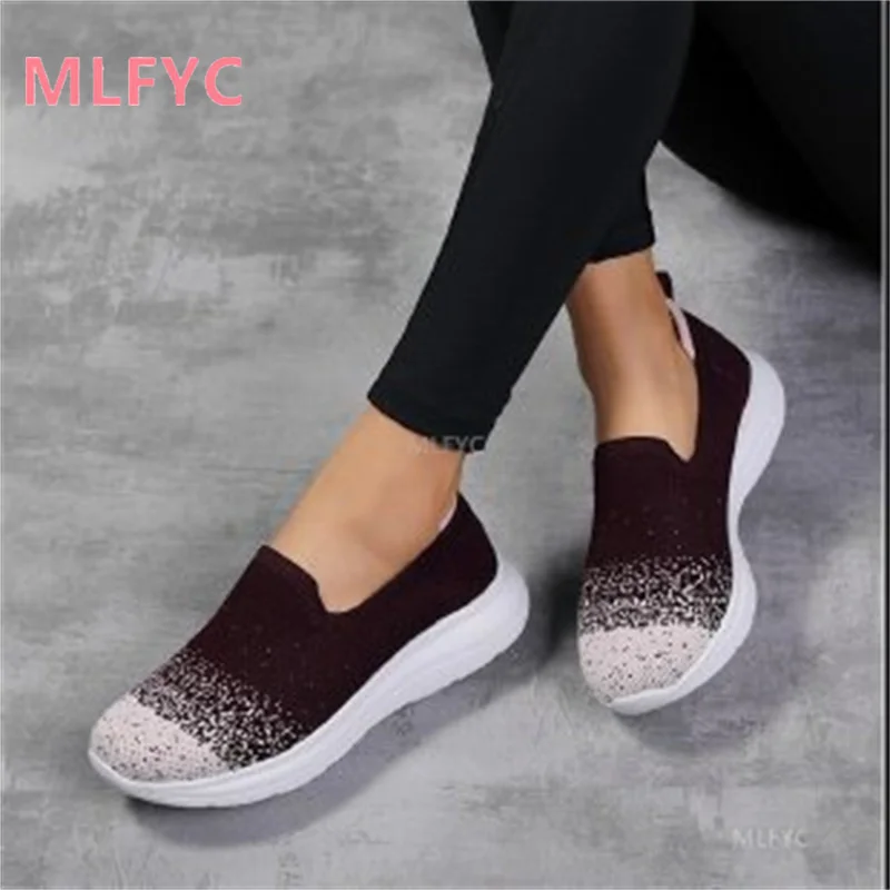 Lightweight breathable women's shoes spring summer flying woven mesh sports and leisure lazy pedal shoes for women sneakers
Lightweight breathable women's shoes spring summer flying woven mesh sports and leisure lazy pedal shoes for women sneakers