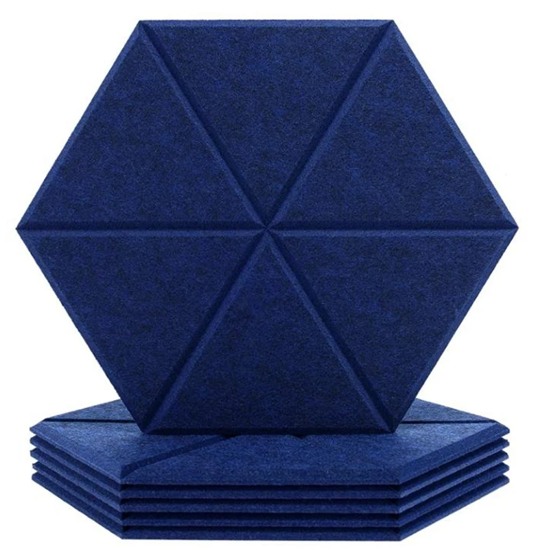 6 Pack Acoustic Panels,Hexagon Soundproof Wall Padding,Sound Dampening Panels,Beveled Edge Tiles,for Acoustic Treatment
6 Pack Acoustic Panels,Hexagon Soundproof Wall Padding,Sound Dampening Panels,Beveled Edge Tiles,for Acoustic Treatment