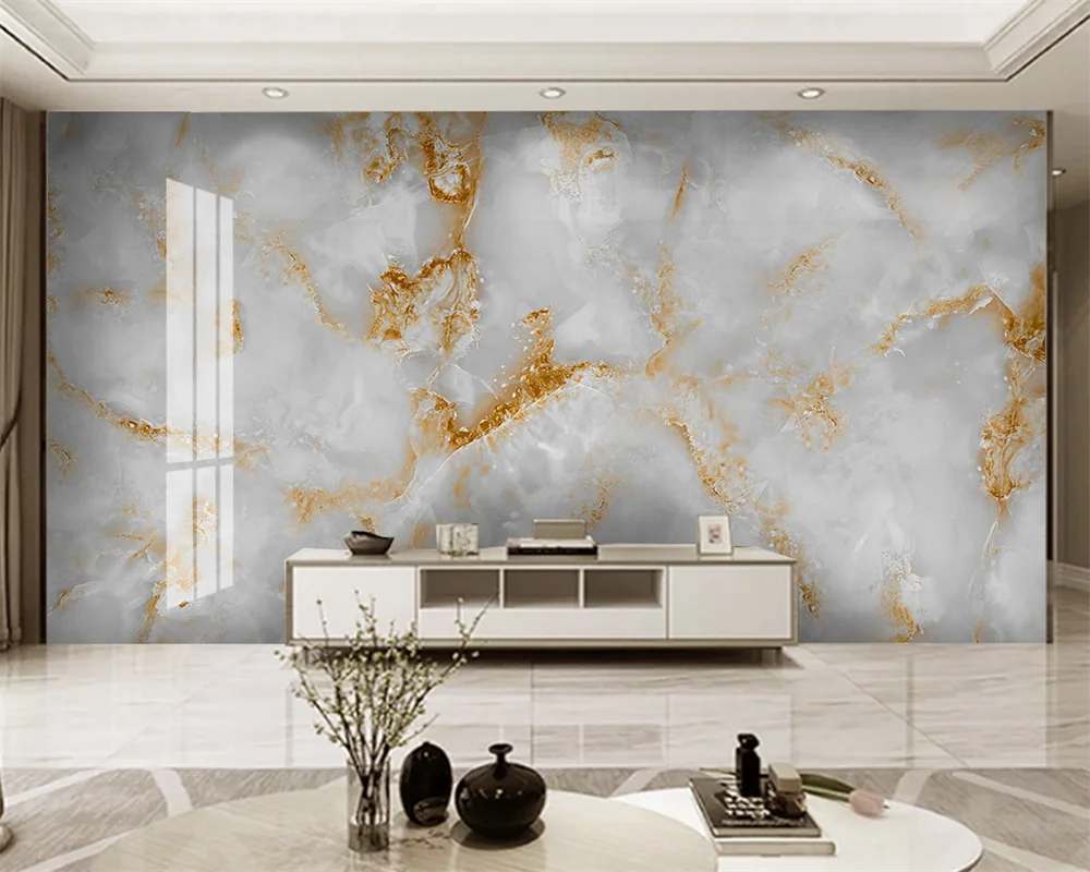 beibehang Customized papel de parede 3d modern minimalist glittering gold abstract landscape marble TV background wallpaper
beibehang Customized papel de parede 3d modern minimalist glittering gold abstract landscape marble TV background wallpaper