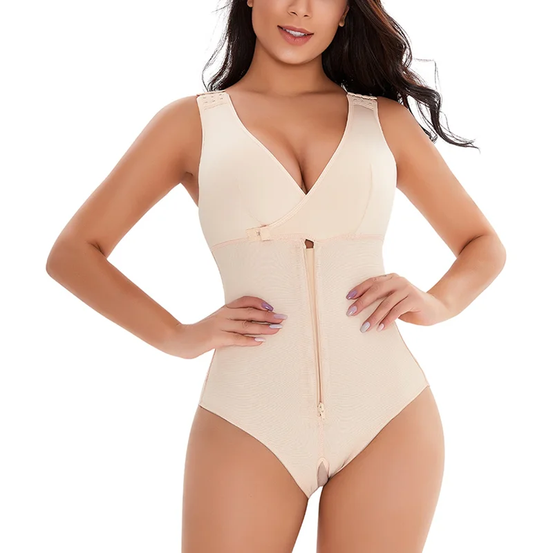 Adjustable High Waist Abdomen Hip Lifting One-Piece Shapewear Zipper Weight Loss Bodysuit For Women
Adjustable High Waist Abdomen Hip Lifting One-Piece Shapewear Zipper Weight Loss Bodysuit For Women