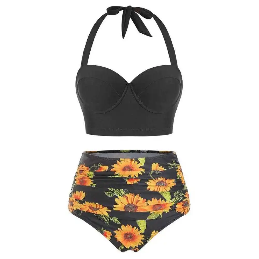 Sexy Bikini Set Big Breast Swimsuit Women Swimwear Bandeau Brazilian Bathing Suit Biquini Maillot de Bain Women Plus Size S~5XL
Sexy Bikini Set Big Breast Swimsuit Women Swimwear Bandeau Brazilian Bathing Suit Biquini Maillot de Bain Women Plus Size S~5XL