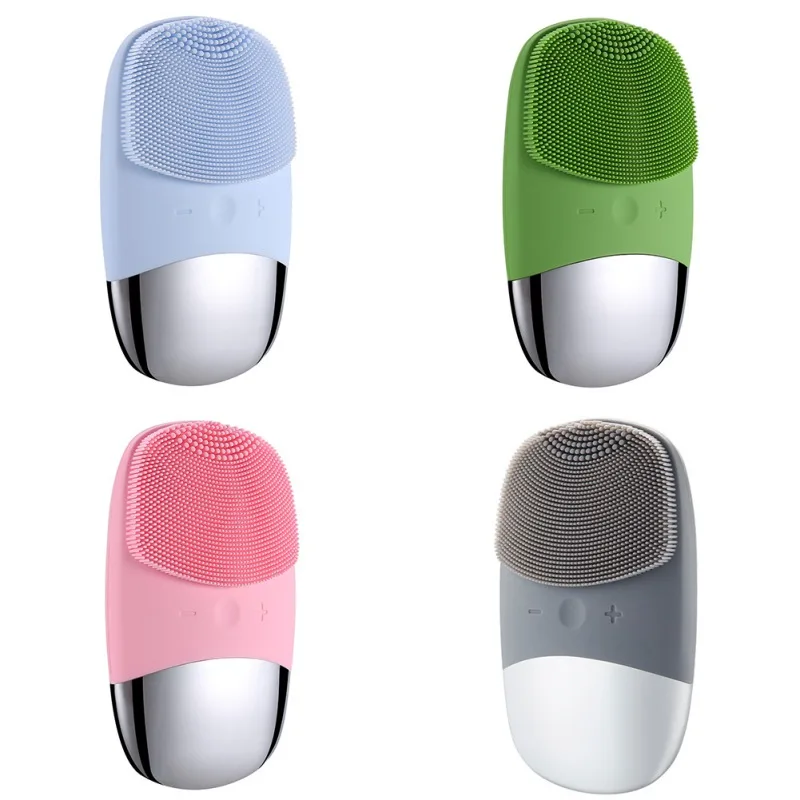 US STOCK Mini USB Electric Facial Cleansing Brush Silicone Sonic Cleaner Deep Pore Cleaning Waterproof Face Scrubber
US STOCK Mini USB Electric Facial Cleansing Brush Silicone Sonic Cleaner Deep Pore Cleaning Waterproof Face Scrubber