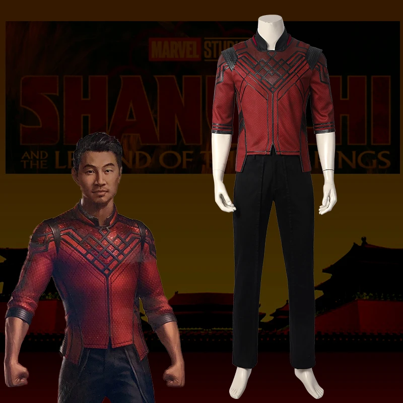 Movie Cosplay Shang Costume Superhero Chi Red Battle Clothes Fantasy Halloween Carnival Role-playing Outfit
Movie Cosplay Shang Costume Superhero Chi Red Battle Clothes Fantasy Halloween Carnival Role-playing Outfit