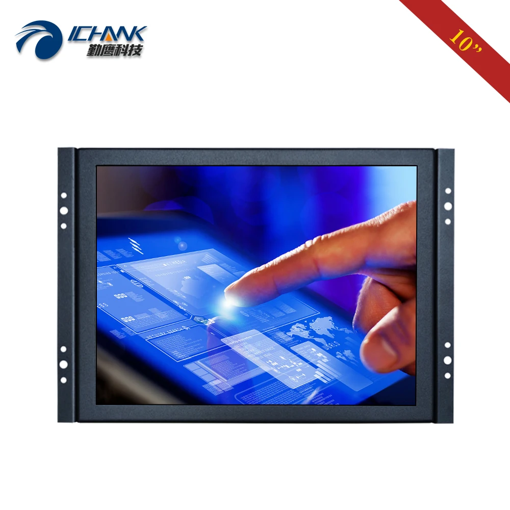 ZK100TC-59R/10" inch 800x600 Metal Case Embedded Open Frame 4-Wire Resistive Touch LCD Screen PC Monitor With USB VGA HDMI Ports
ZK100TC-59R/10" inch 800x600 Metal Case Embedded Open Frame 4-Wire Resistive Touch LCD Screen PC Monitor With USB VGA HDMI Ports