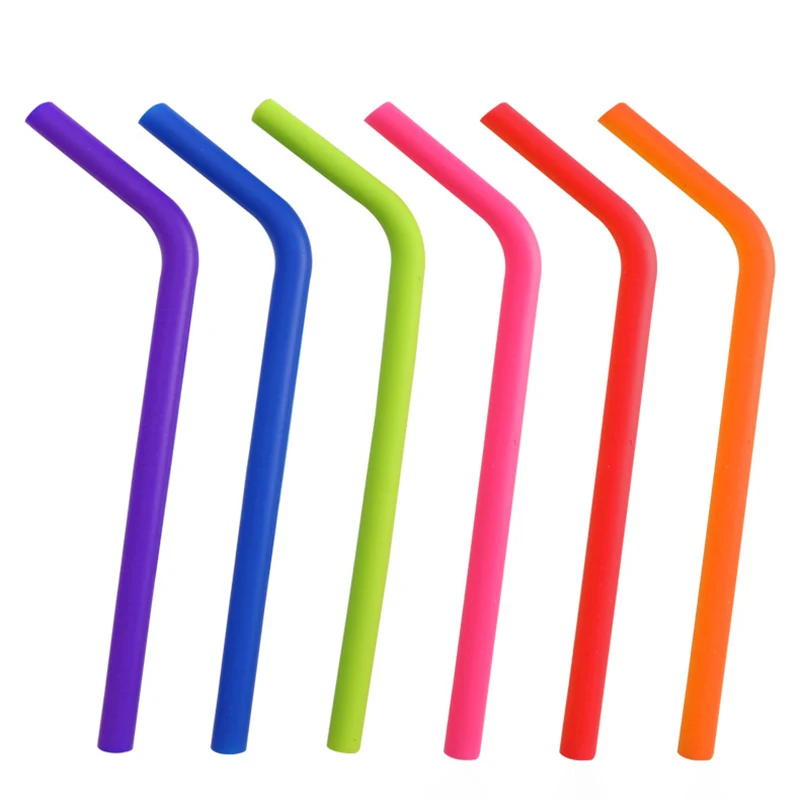 Reusable Silicone Drinking Straws, Big Size Flexible Straws - 6 Pieces
Reusable Silicone Drinking Straws, Big Size Flexible Straws - 6 Pieces