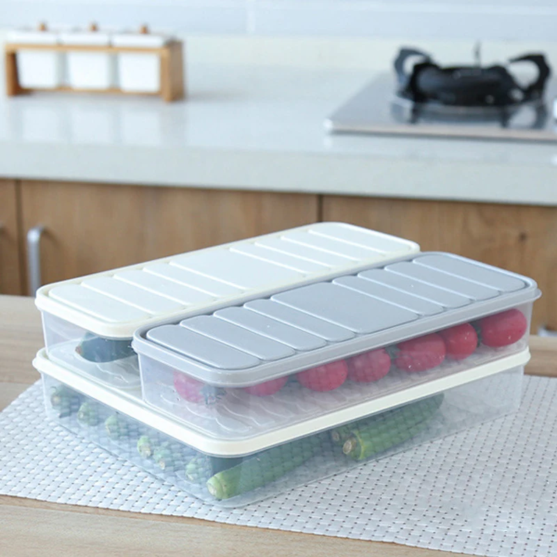Food Storage Container Fridge Crisper Keep Food Fresh for Fruits Vegetable Dumplings
Food Storage Container Fridge Crisper Keep Food Fresh for Fruits Vegetable Dumplings