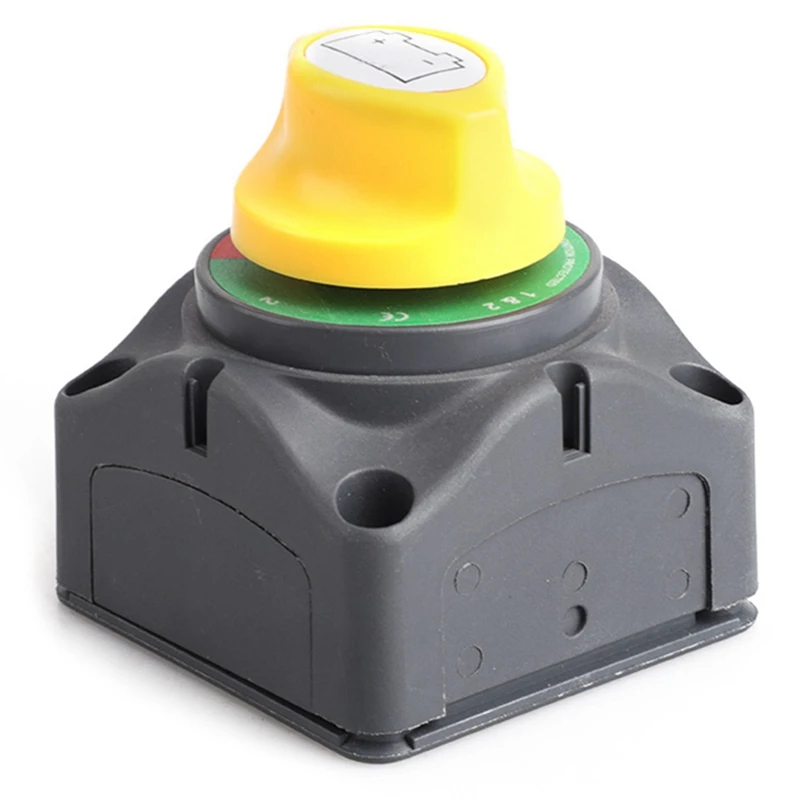 for Marine Boat RV 1-2-Both-Off Battery Disconnect Switch 12V-48 V Battery Master Cut Shut Off Isolator Switch
for Marine Boat RV 1-2-Both-Off Battery Disconnect Switch 12V-48 V Battery Master Cut Shut Off Isolator Switch
