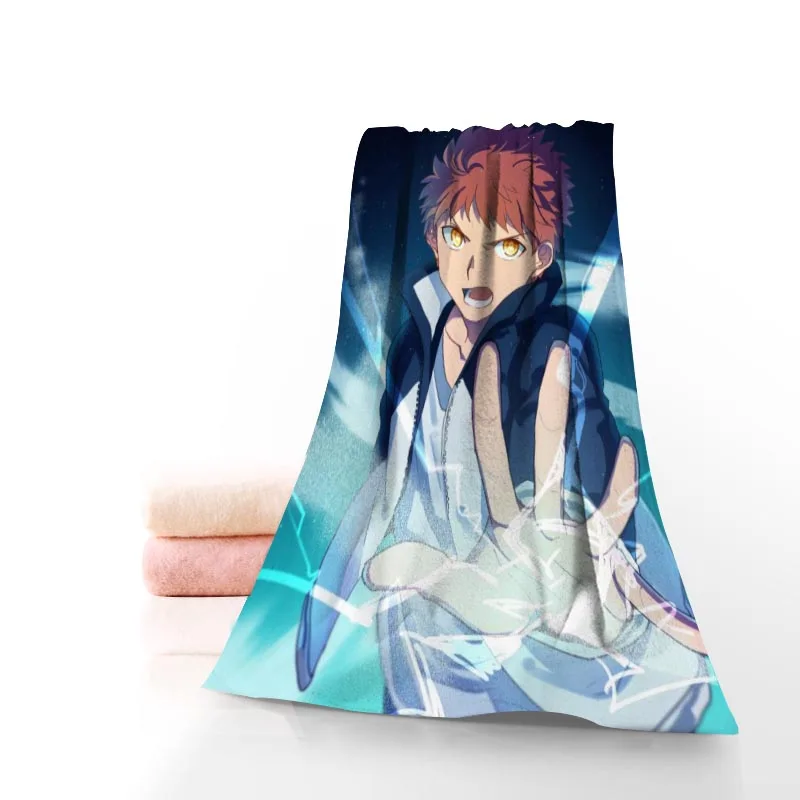 Ночное полотенце Emiya Shirou Fatestay с принтом для лица/банное Новое поступление из