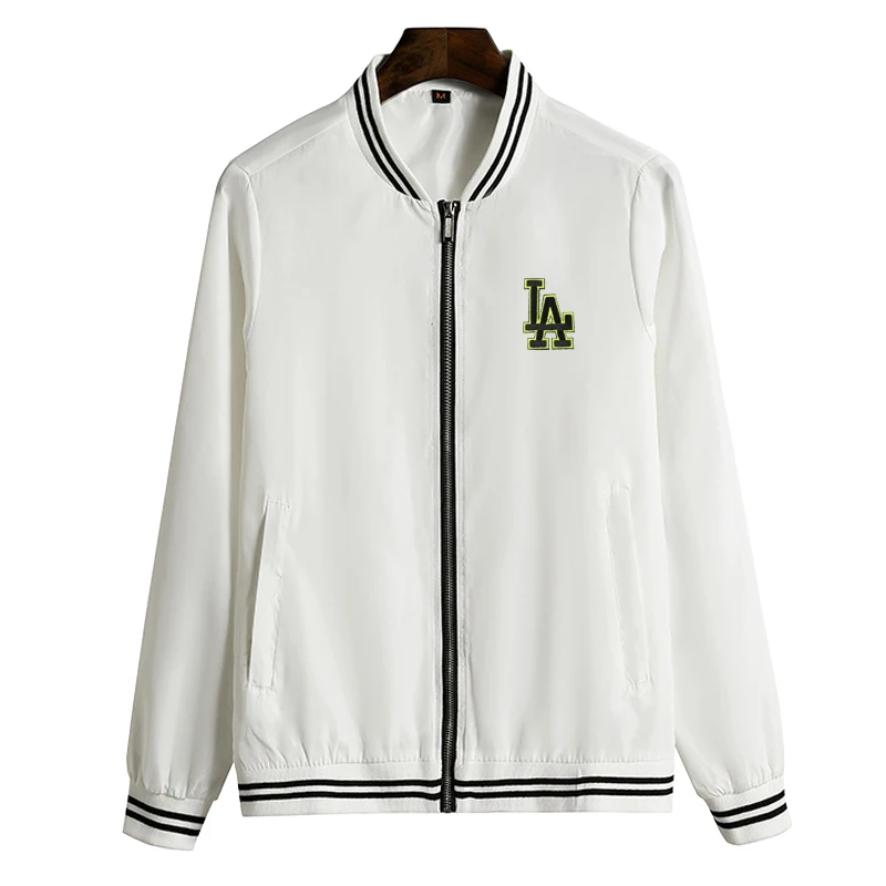 2020 New Arrival Couples Zipper Baseball Uniform Custom Wholesale Short Letter Rib Sleeve Casual Bomber Jacket Brand Clothing
2020 New Arrival Couples Zipper Baseball Uniform Custom Wholesale Short Letter Rib Sleeve Casual Bomber Jacket Brand Clothing