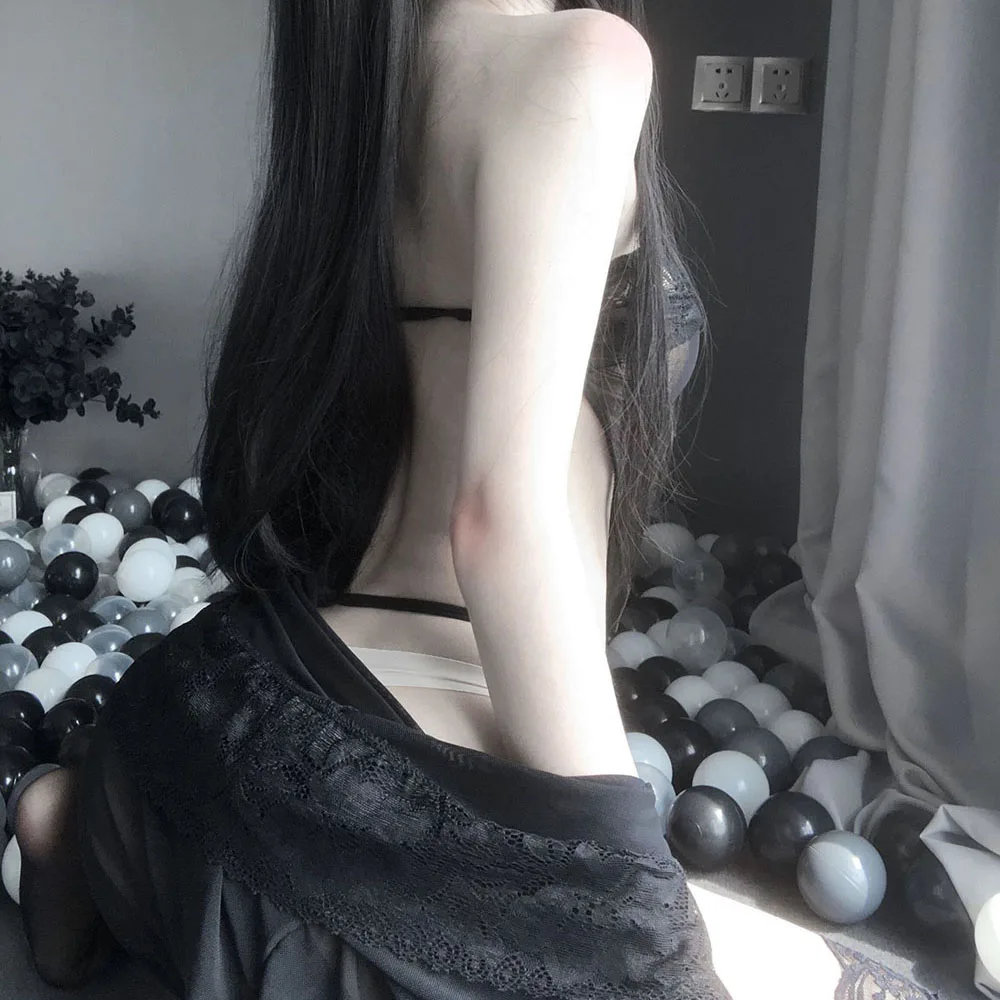 SEXY MEOW See Through Sexy Backless Lace Ruffles Robe Nightgown Erotic Set Mesh Perspective Babydoll Night Dress Slim Robe
SEXY MEOW See Through Sexy Backless Lace Ruffles Robe Nightgown Erotic Set Mesh Perspective Babydoll Night Dress Slim Robe