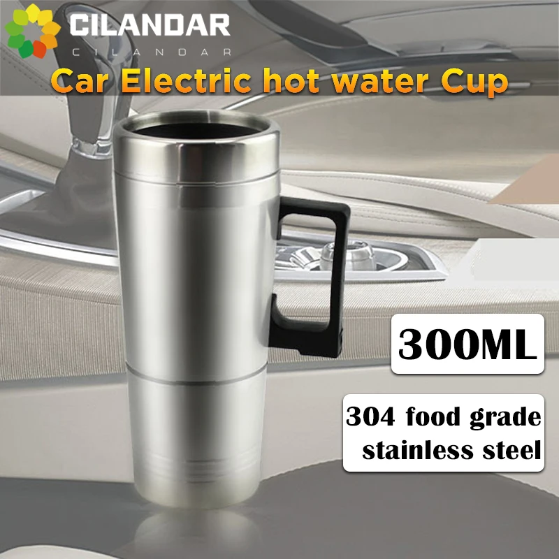 300ML stainless steel car heating cup with cigarette lighter portable kettle camping travel coffee mug 12V/24V Tea maker kettle
300ML stainless steel car heating cup with cigarette lighter portable kettle camping travel coffee mug 12V/24V Tea maker kettle
