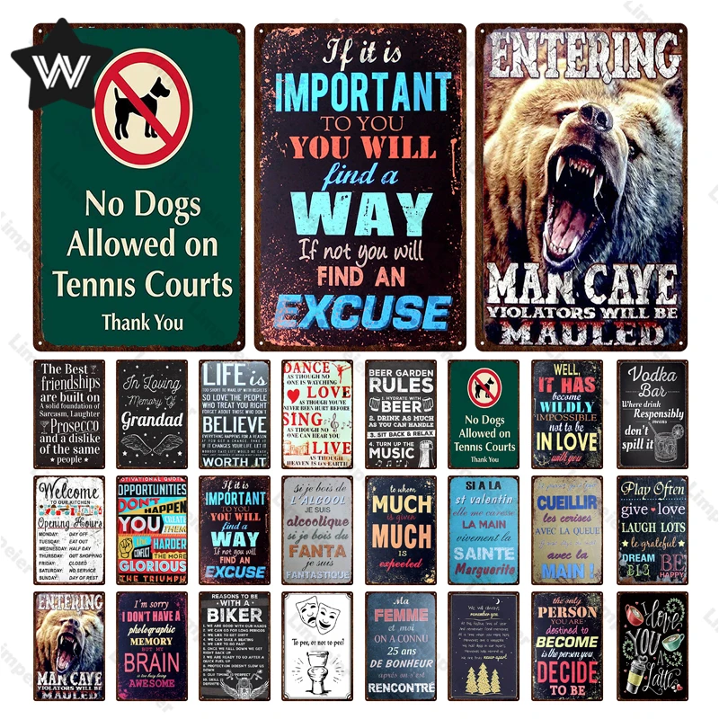 Берлога украшения винтажный металлический постер жестяная вывеска пива садовое кресло-стены Стикеры правила олова табличка металлическая...
Берлога украшения винтажный металлический постер жестяная вывеска пива садовое кресло-стены Стикеры правила олова табличка металлическая...