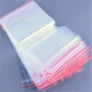 100 шт./пакет 10*15 см Clear 2 МЛ Ziplock упаковки Сумки почтовый замок Reclosable Канцелярский